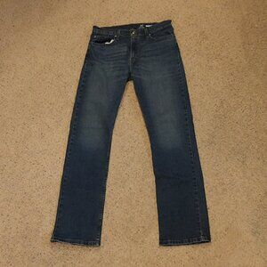 Men's Bootcut Blue Jeans
